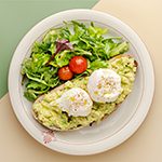 Avocado and egg toast