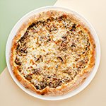 Truffle mushroom pizza
